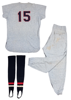 1957 Ted Abernathy Game Used Washington Senators Uniform: Jersey & Pants (Sports Investors Authentication)